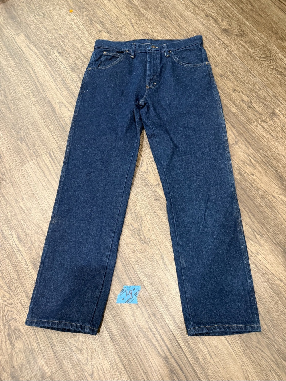 Rustler Men's Navy Straight-Leg Jeans 33x30